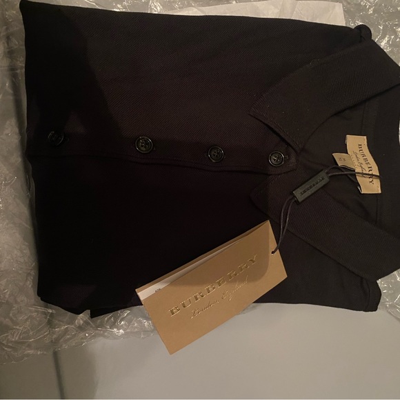 Burberry Women’s all black polo! BRAND NEW WITH TAGS IN PACKAGE! - Picture 8 of 8